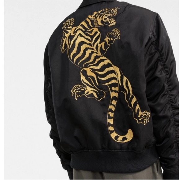 Kenzo Other - Authentic Kenzo embroidered-design zip-fastening jacket